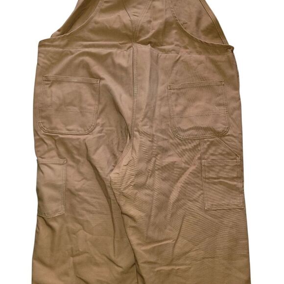 Carhartt FR Quilted Lined Double Knee Duck Overalls Size 38 x 36 - Picture 7 of 11